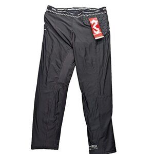 McDavid Basketball Compression 3/4 Tight W/ Hip Tall Pads Black Men's 2XL